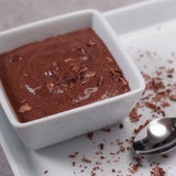 Chocolate Mousse with Granola & Cherry
