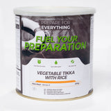 Vegetarisk tikka med ris
